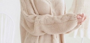 Biến áo len cũ thành áo khoét vai dễ như ăn bánh